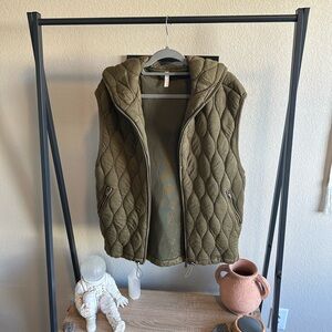 Free People Dream Big Quilted Vest